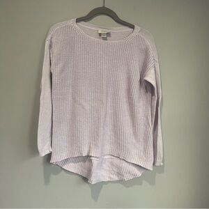 Ann Taylor LOFT Lavender Sweater